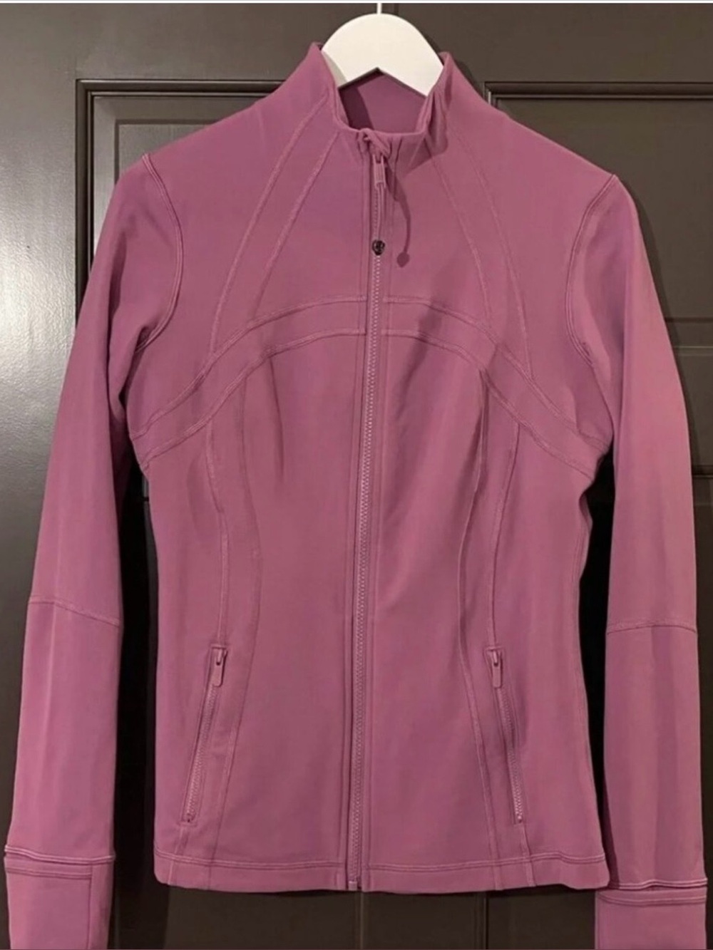 lululemon athletica velvet dust full-zip athletic jacket - Picture 4 of 6